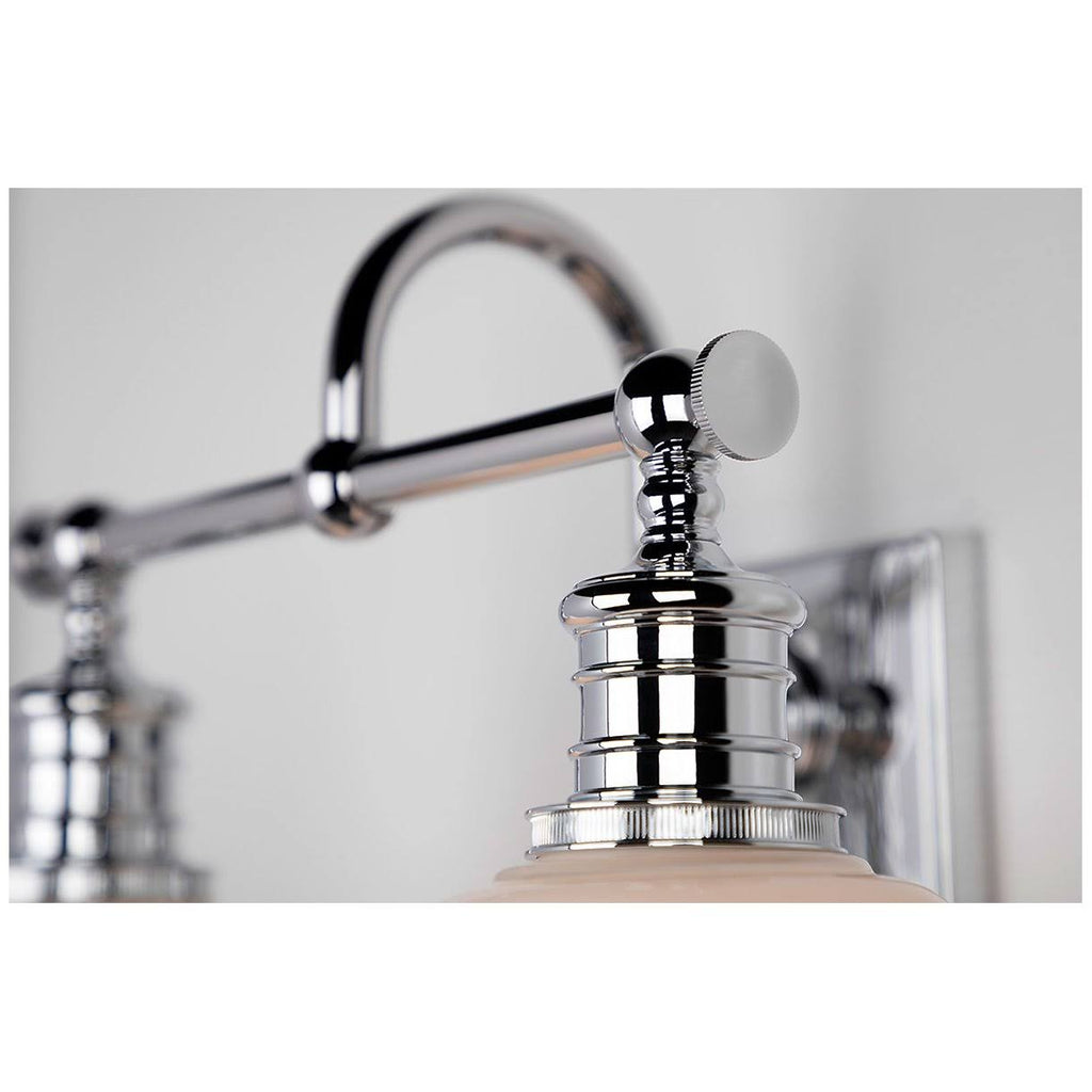 Polished Chrome 2 Light Bath Bracket C87650