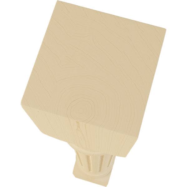Rubberwood Fluted Cabinet Column U97780