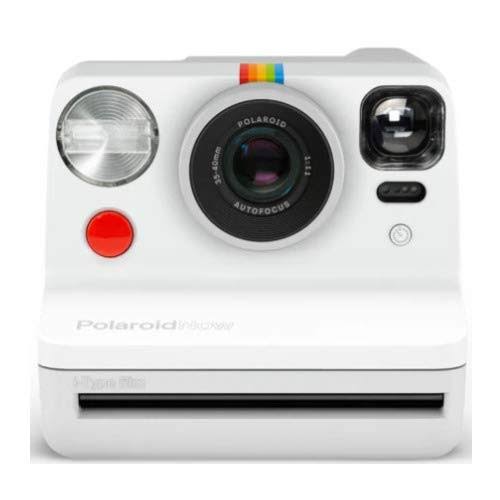 White Instant Camera with Lens S7122