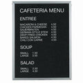 Framed Letter Board Message Center G640