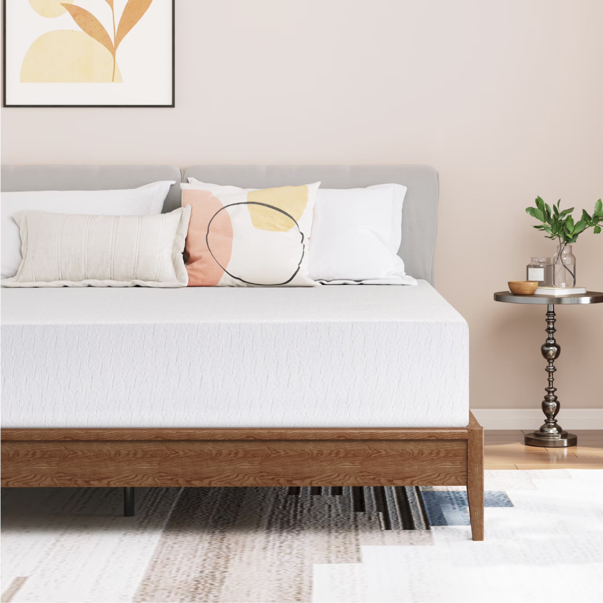 10" Tight Top Gel Memory Foam Queen Mattress N932408