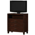 Cappuccino Media Chest W1302
