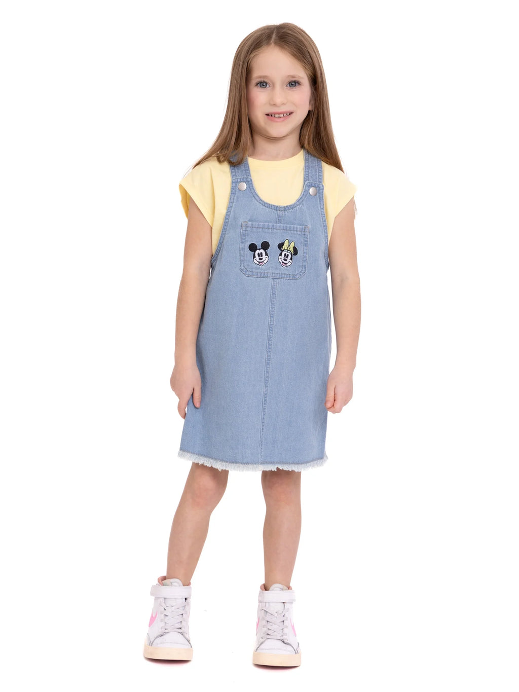 Denim Overall Dress Set K51923