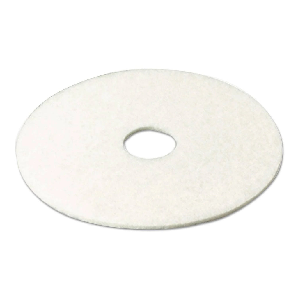 White 27x22 Floor Pads 5/Carton L806235