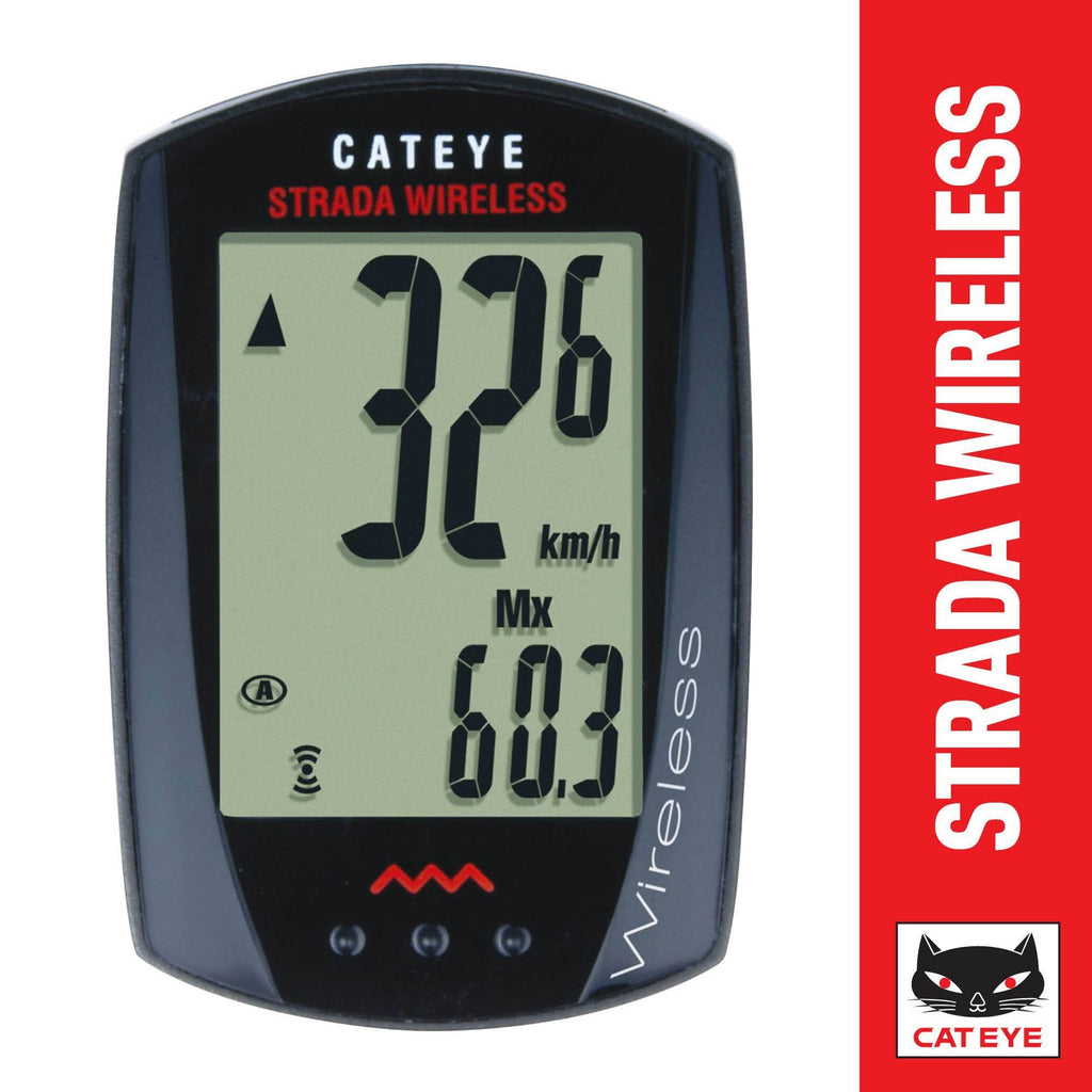Black Wireless Cycling Computer A99237