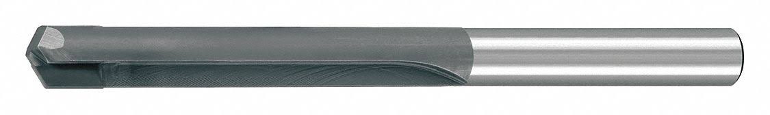Straight Flute Drill Bit, 23/32 in, 118°, Carbide Tipped V99845