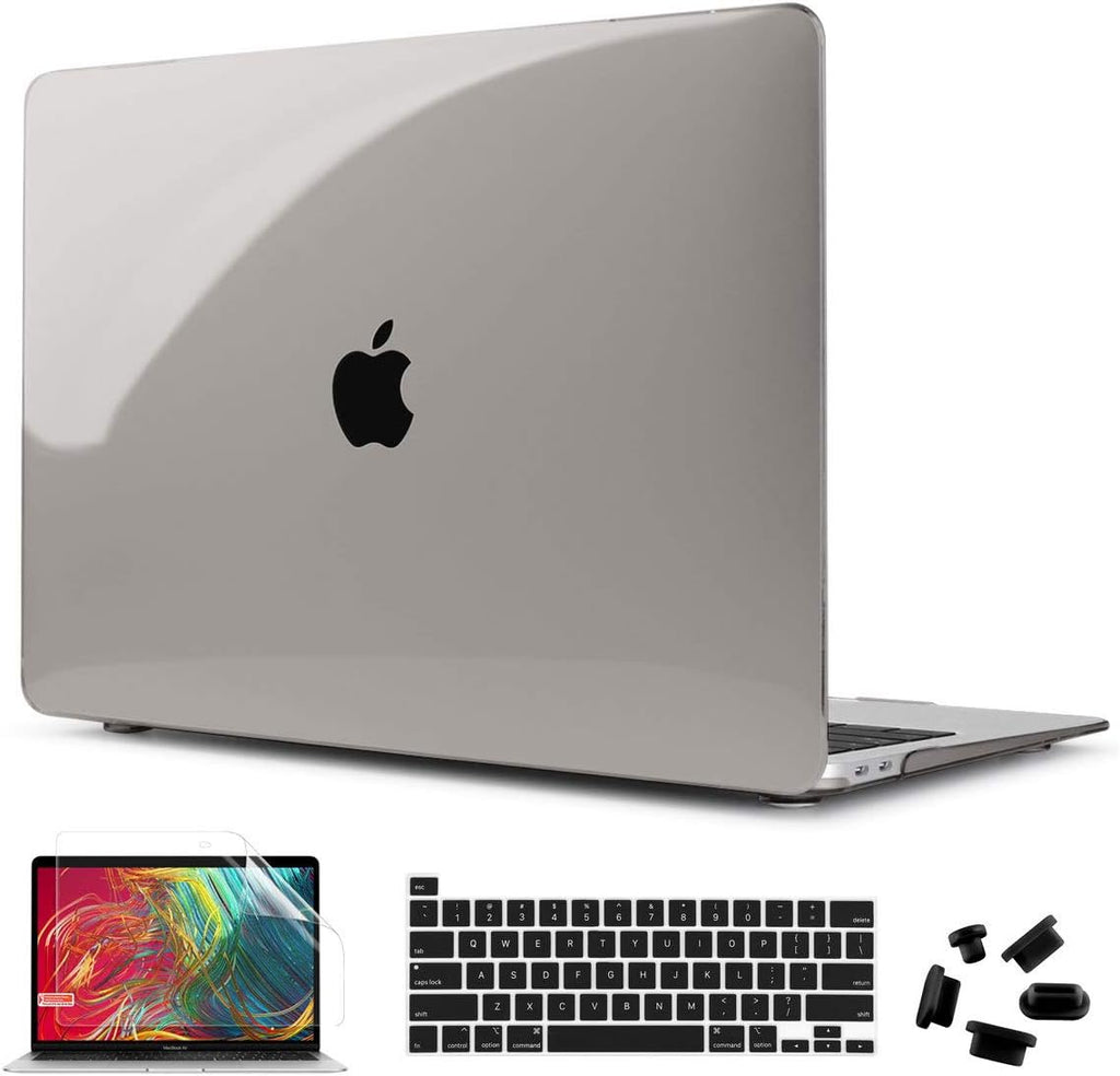 Matte Black Hard Plastic Case for MacBook Pro 13 Inch V8644