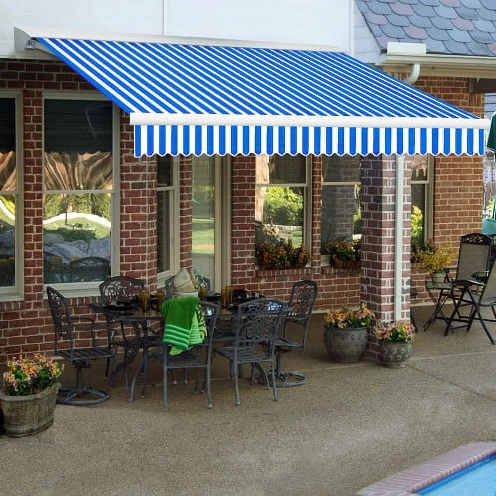 Motorized Retractable Awning with Remote W855676