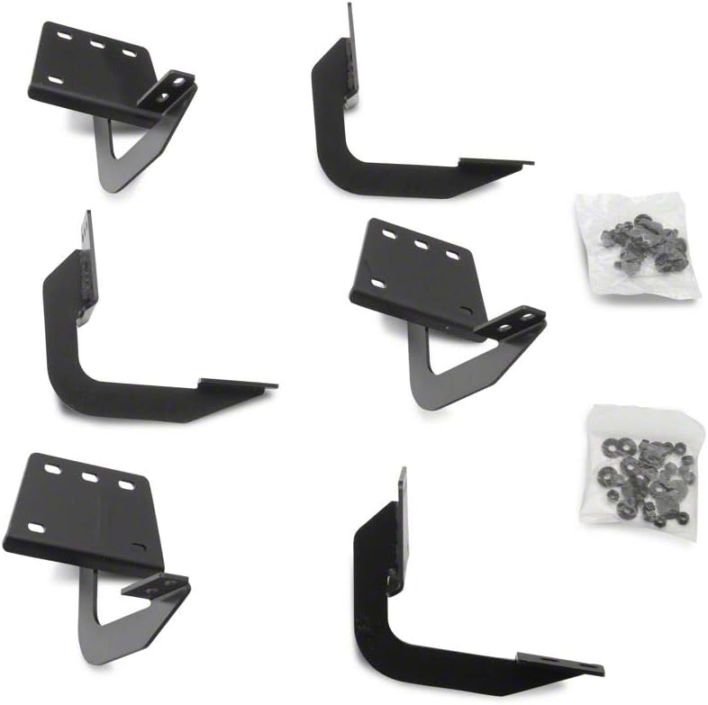 Black Oval Bent End Side Step Bars P907827