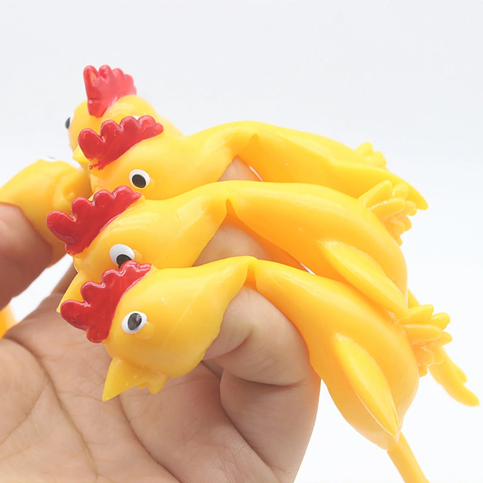 16 PCS Creative Ejection Chicken Toy I468887