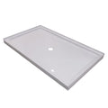 White Rectangular Shower Base W4880
