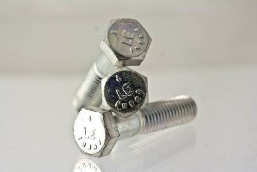 3/8-24 x 5 1/2 Grade 5 Hex Cap Screw Zinc Plated Y10732