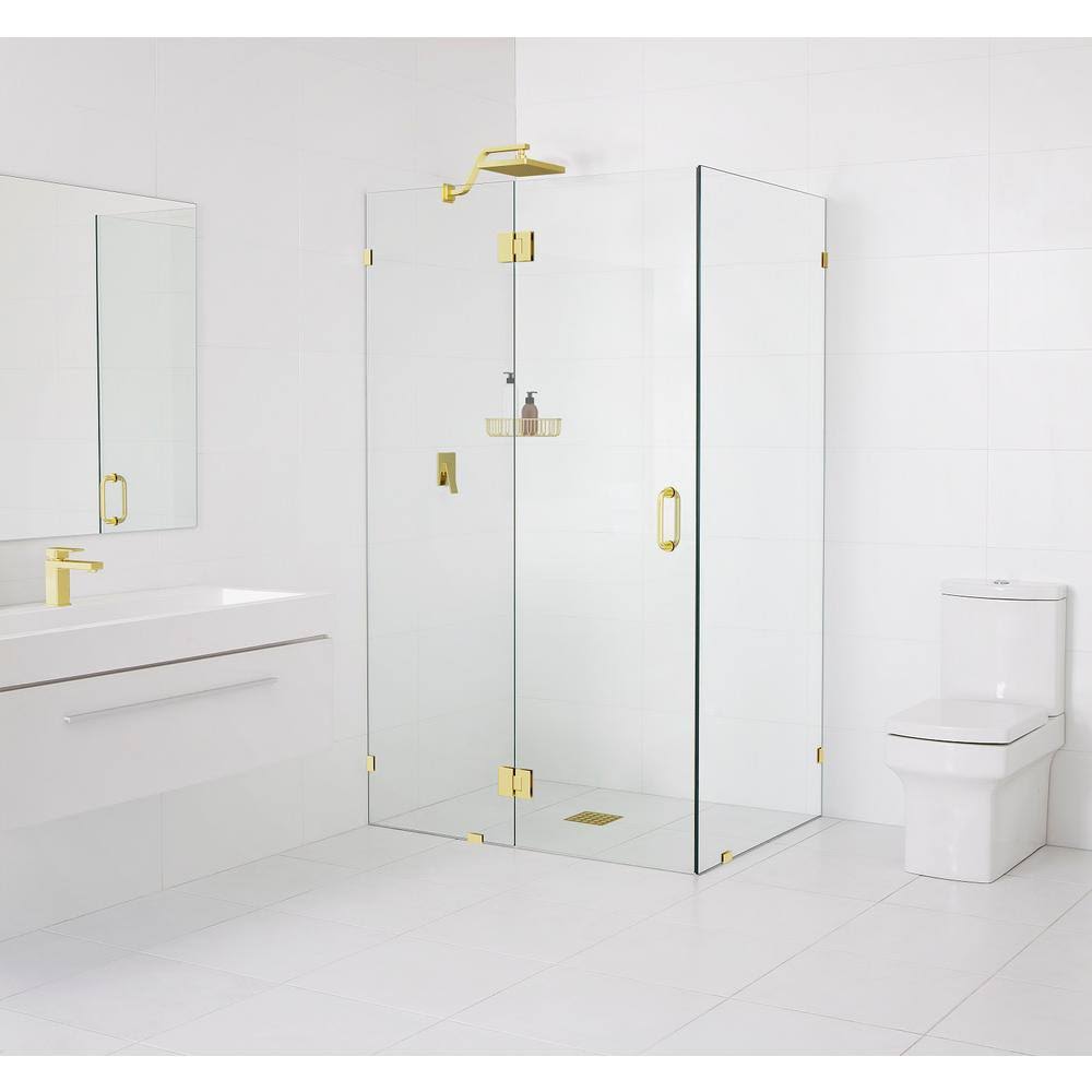 Brass Frameless Shower Door C730611