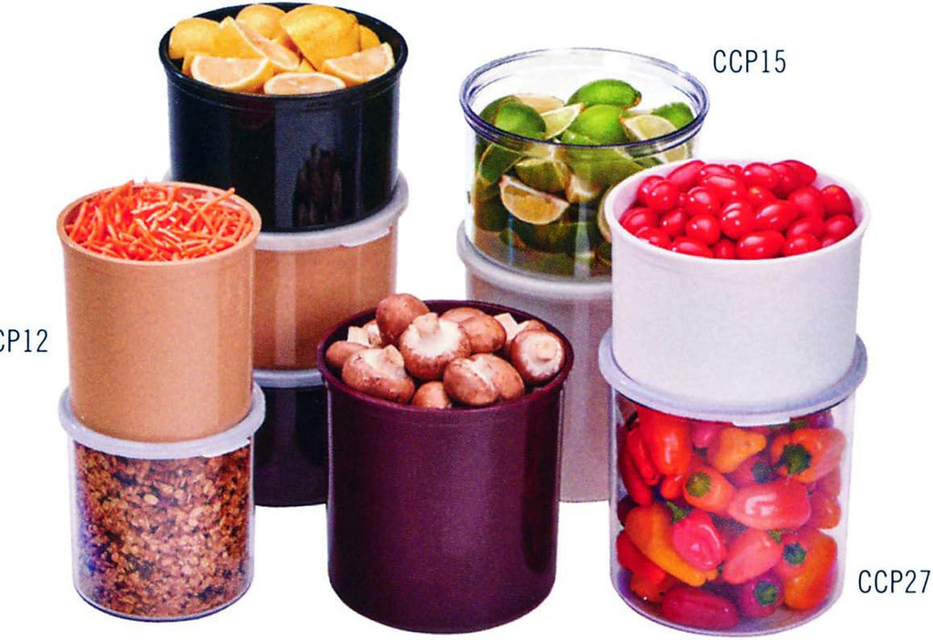 Clear 2.7 Qt Crock With Lid W2725