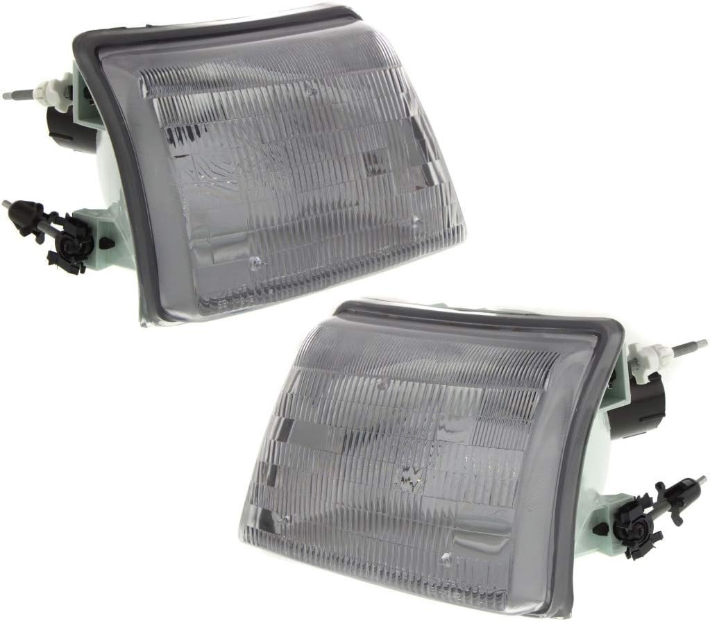 Headlight Assembly Pair for Ford Ranger 1998 1999 2000 G216823