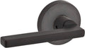 Entry Square Lever with Round Rose Venetian Bronze O312
