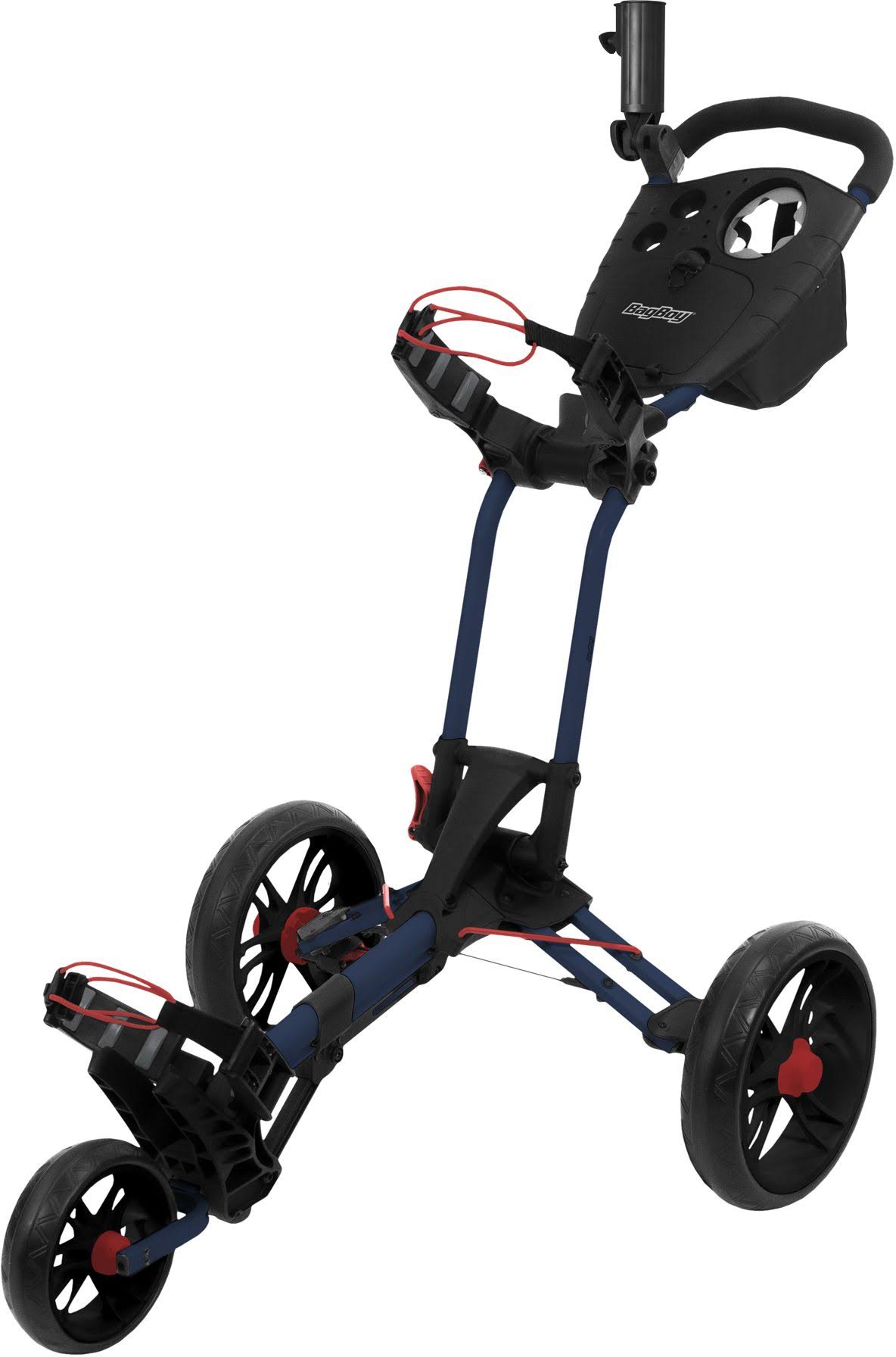 Navy Red Push Cart D849