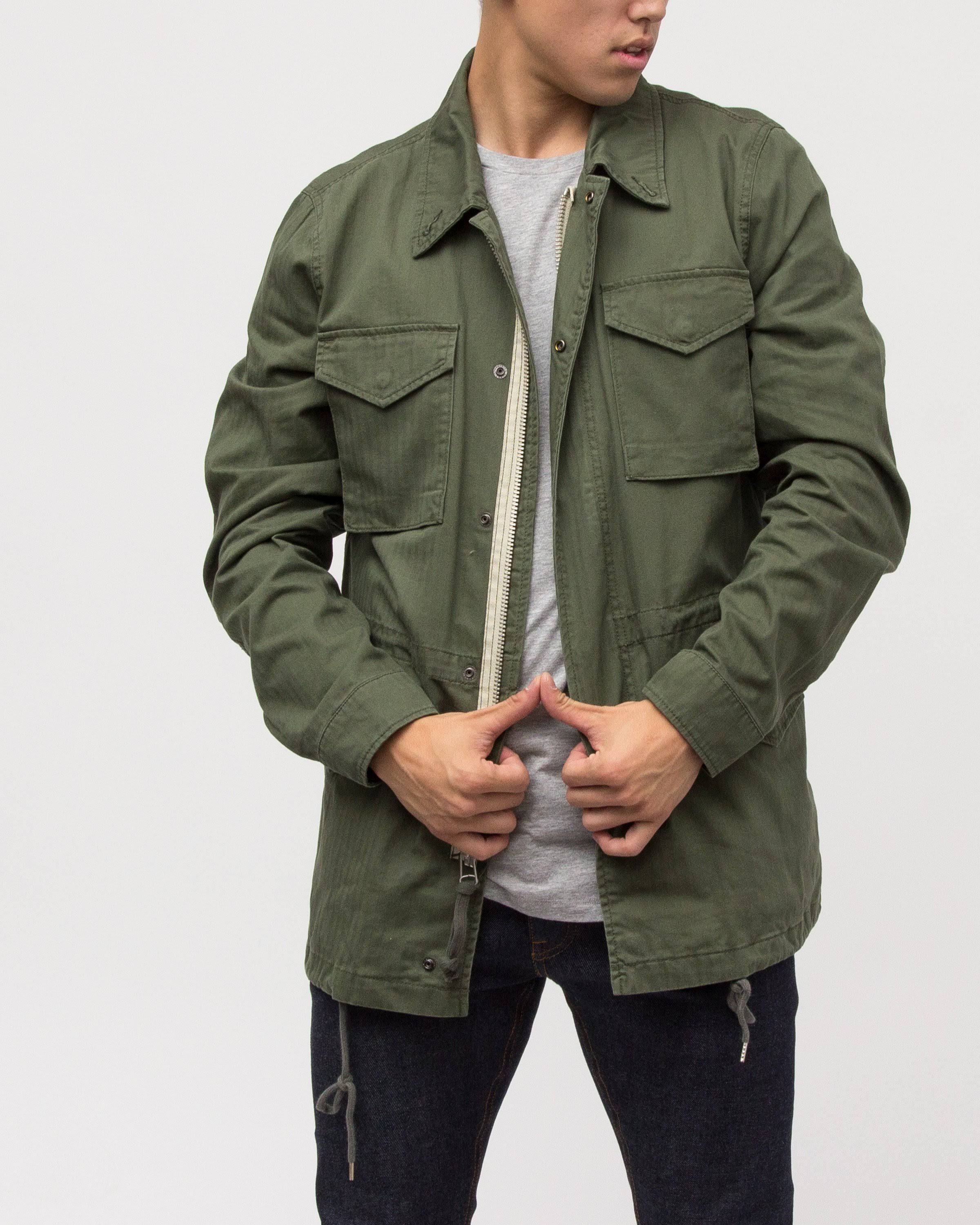 Camo Woodland Field Coat D7472