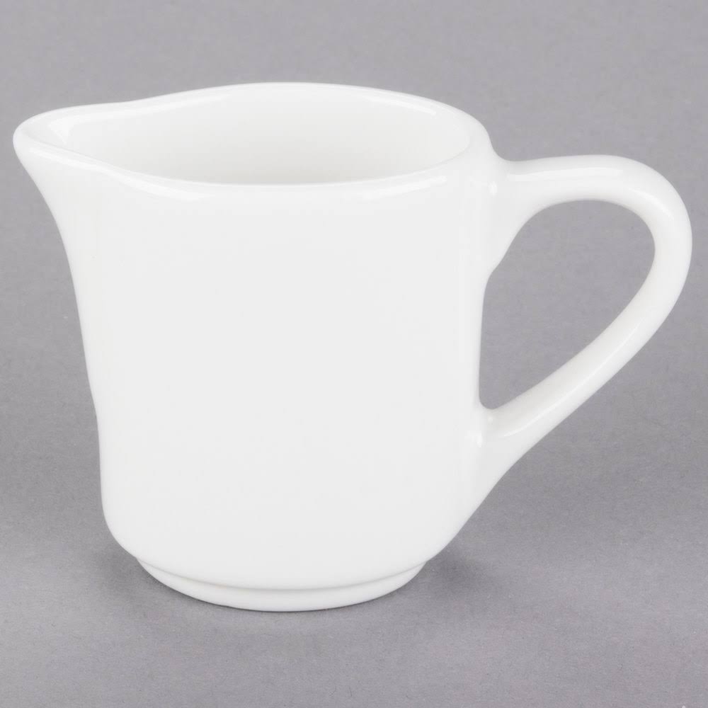 Pearl White Creamer 3oz D6710
