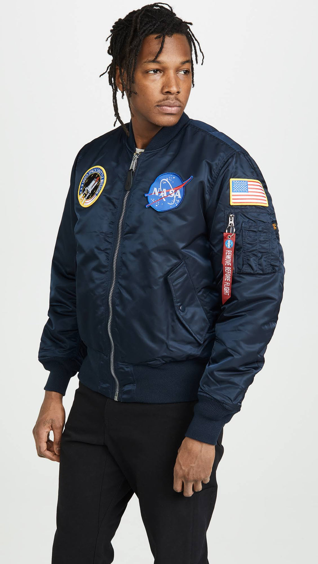 Blue Flight Jacket T8705