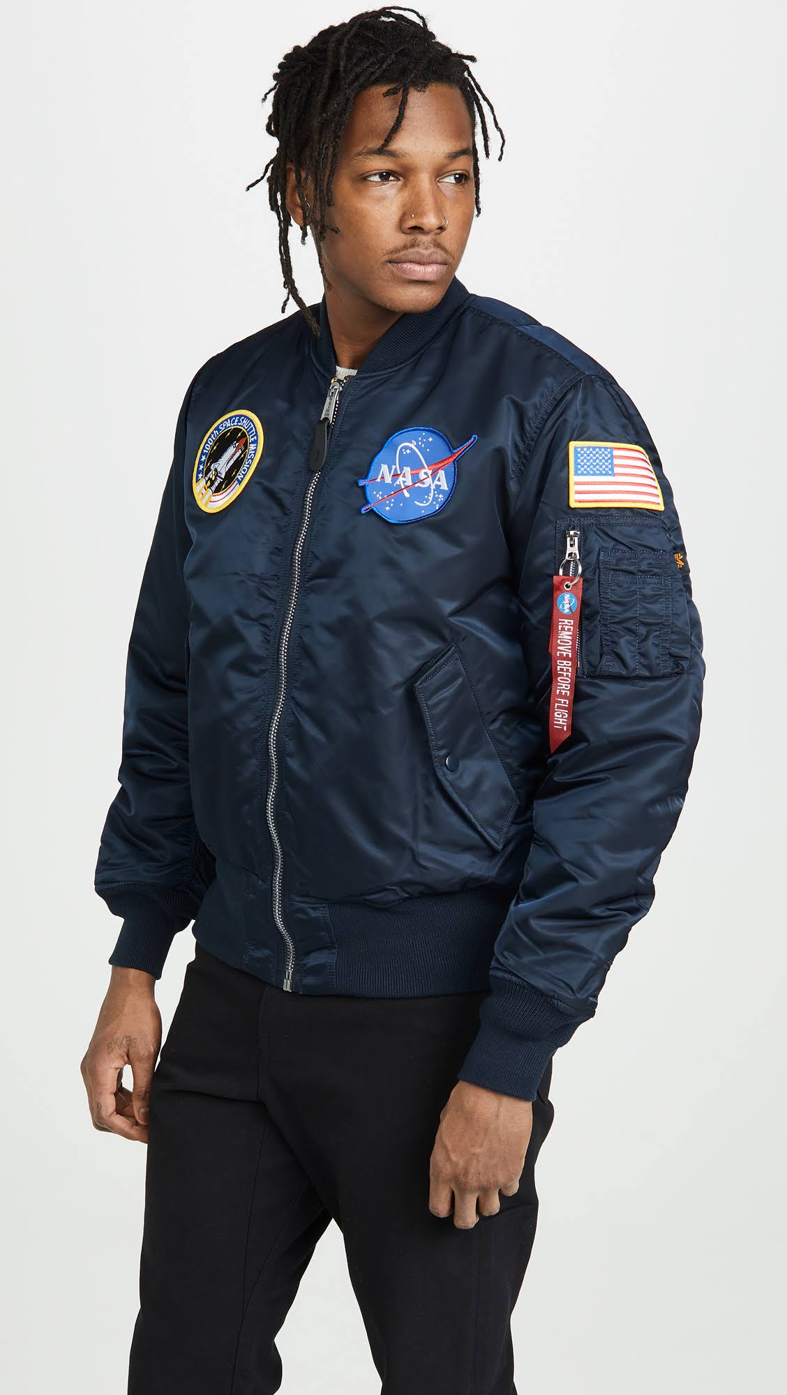 Blue Flight Jacket T8705