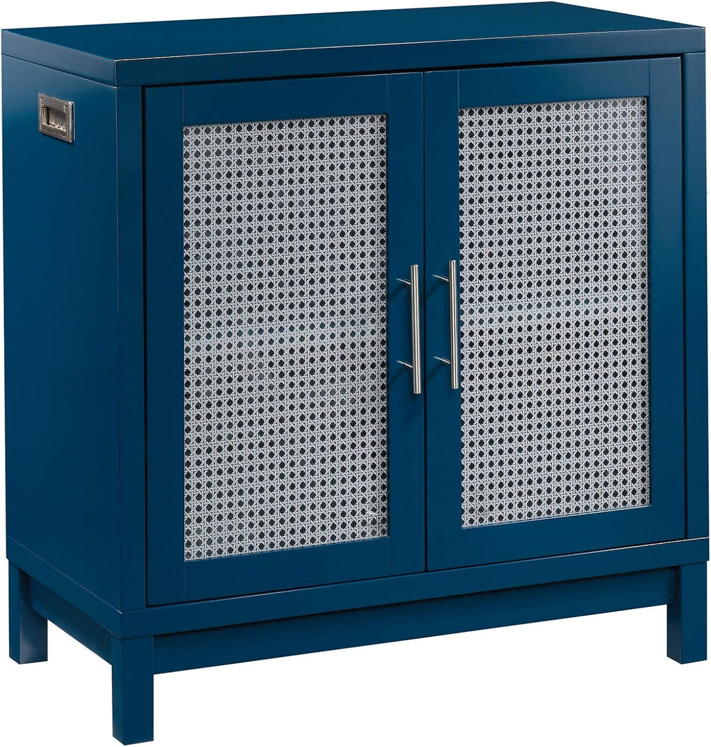 Navy Accent Storage Cabinet A908