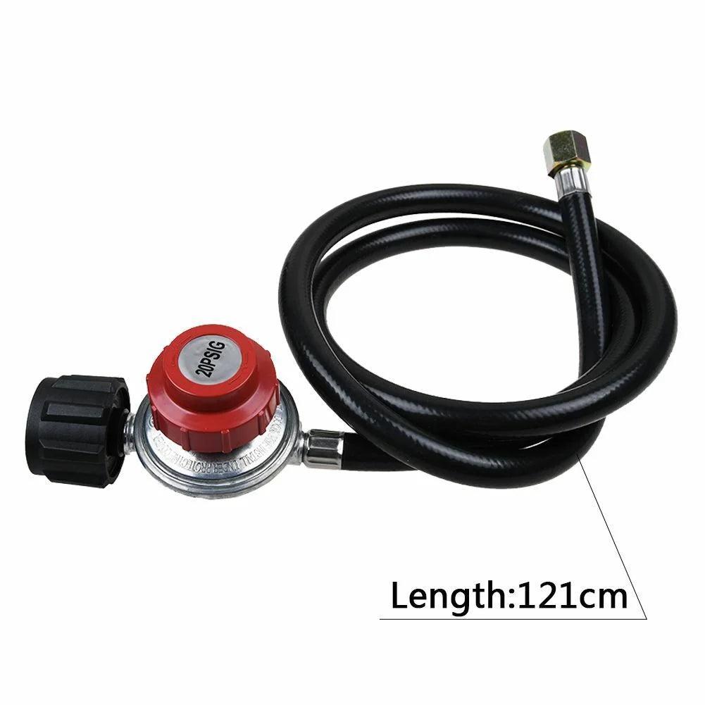 4FT Low Pressure Propane Regulator Hose for BBQ Gas Grill Heater Stove Burner Y482