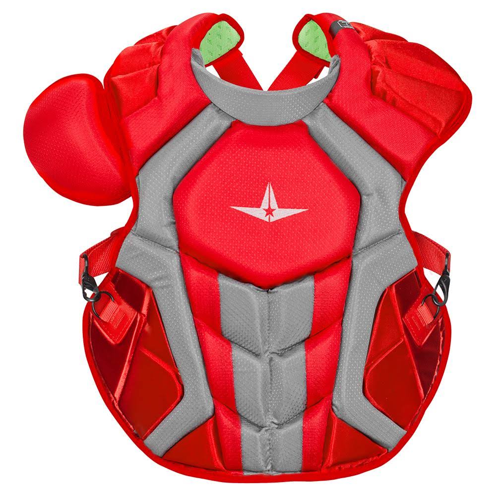 Black/Orange Chest Protector Q5107