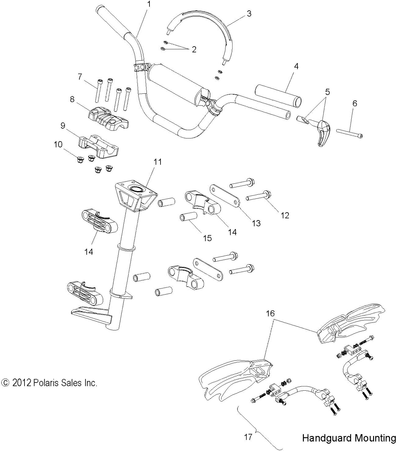 Handguards Pack of 2 T4324