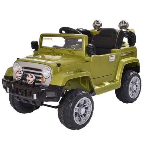 Green 12V Battery Powered Electric Ride on Car with Remote Control I64776