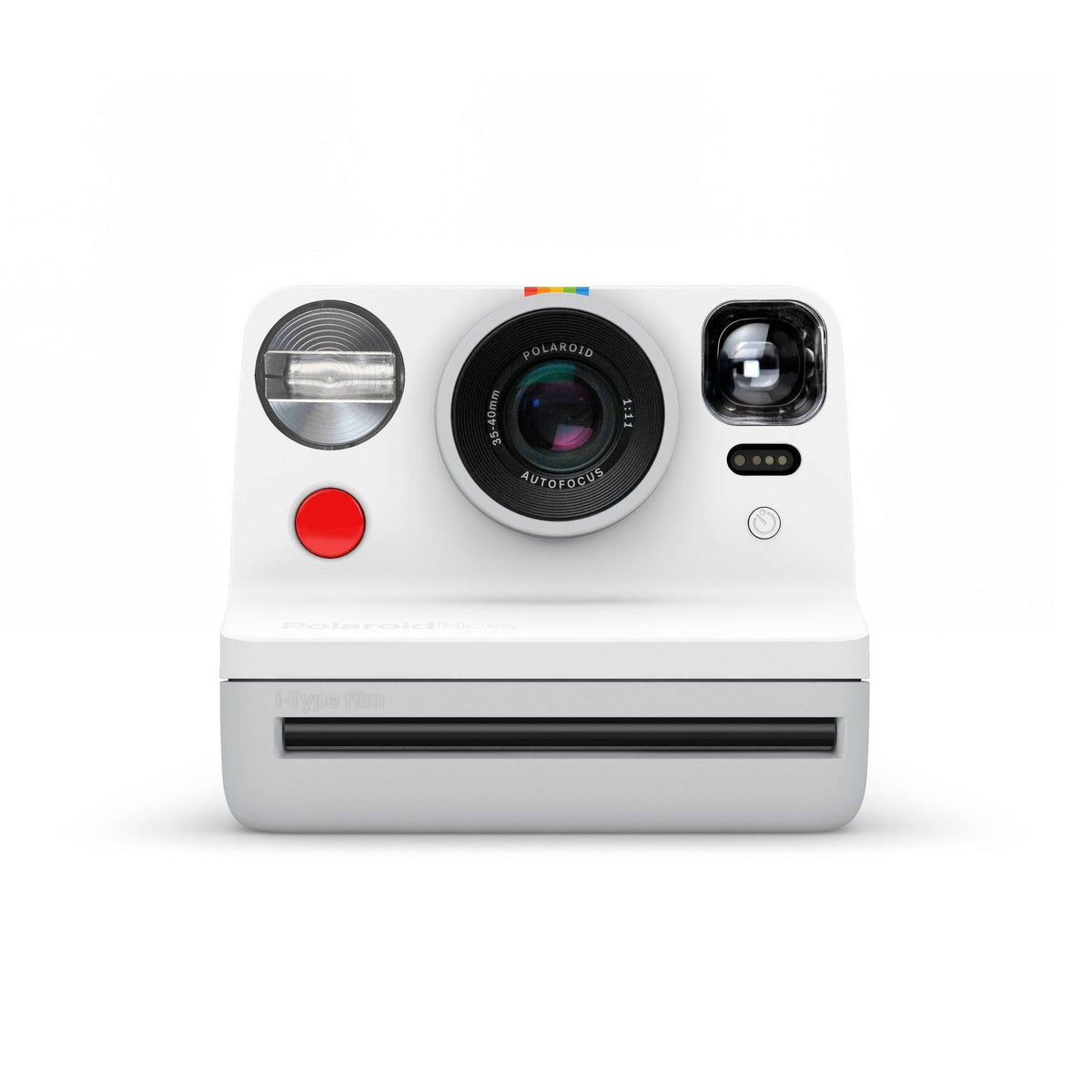 White Instant Camera with Lens S7122