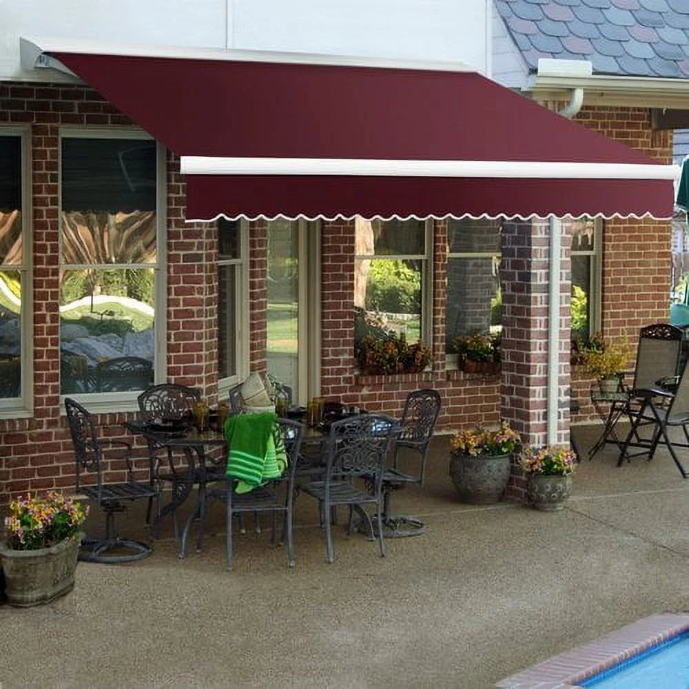 Motorized Retractable Awning with Remote W855676