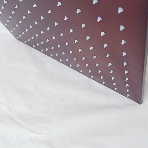 Oil Rubbed Bronze Ceiling Mount Rainfall LED Shower Head with Shower Arm G430