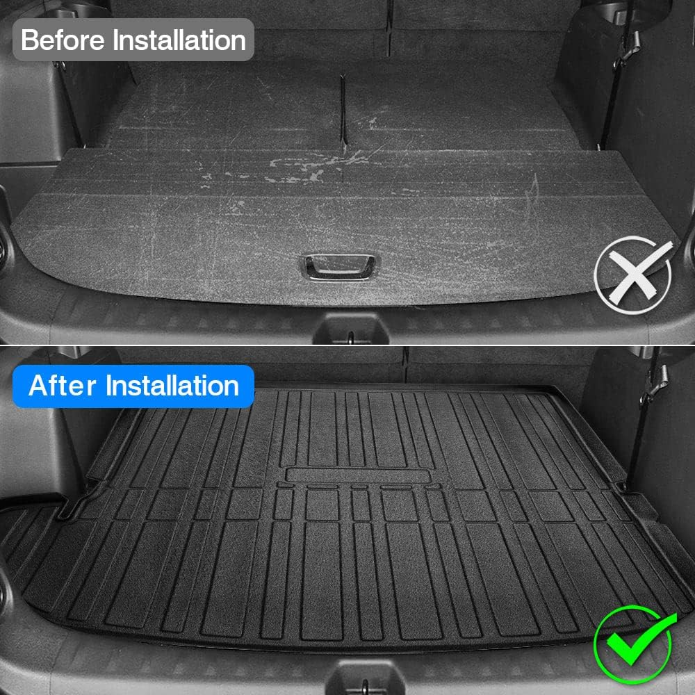 Black Non-Slip Cargo Liner for Buick Enclave R620
