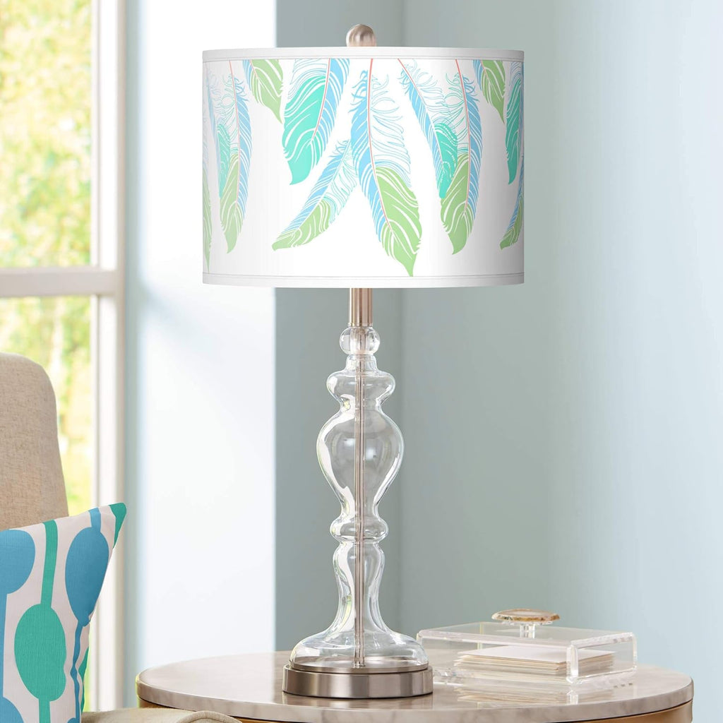 Clear Glass Table Lamp Z2116