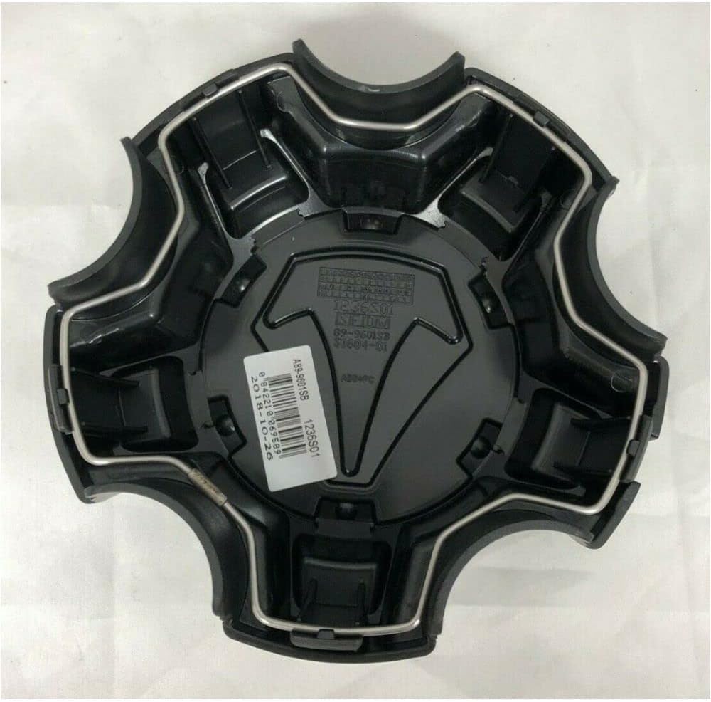 20 Black Alloy Center Hub Cap J448