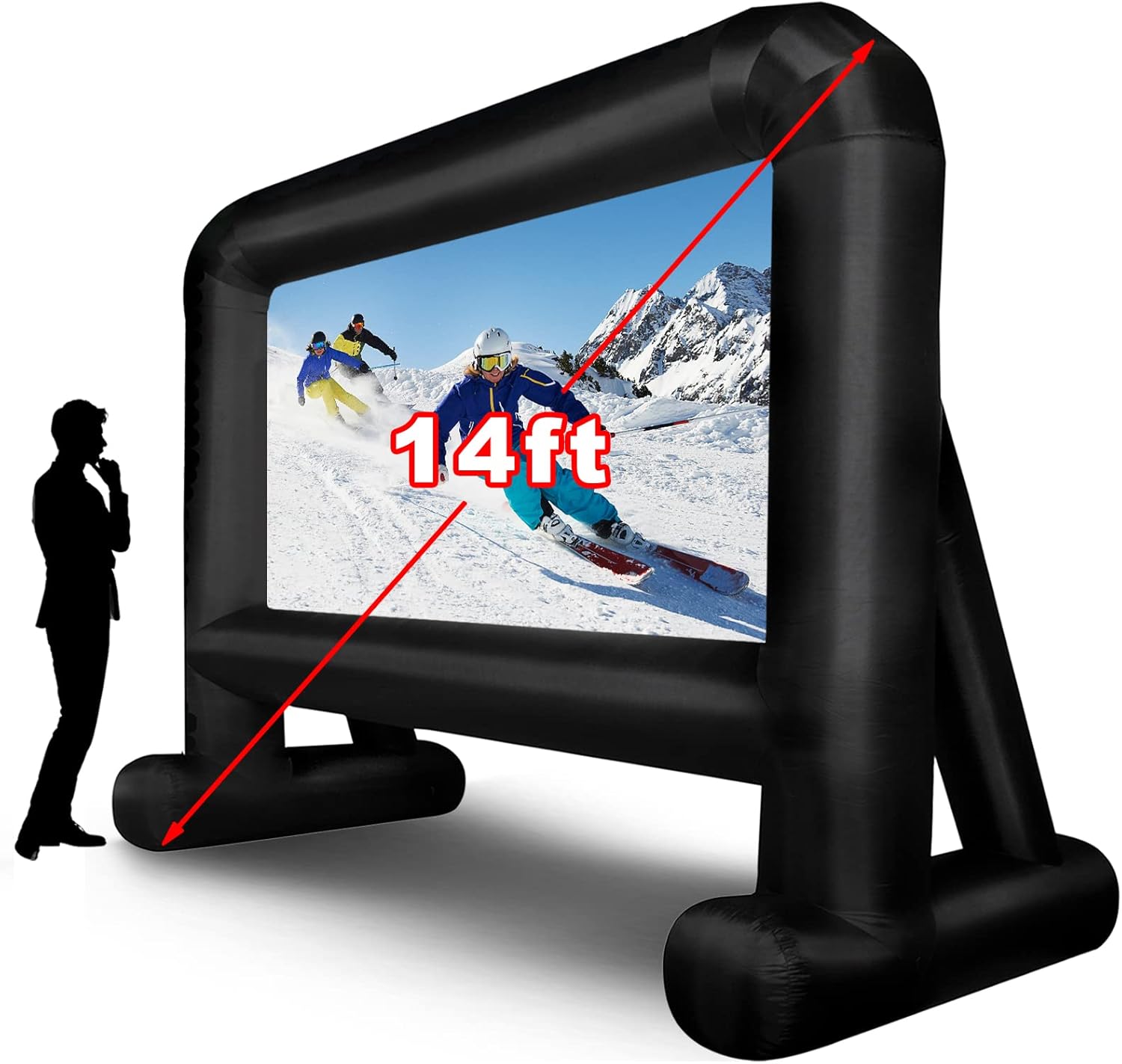 Inflatable Movie Screen 14 Feet with Carry Bag V395