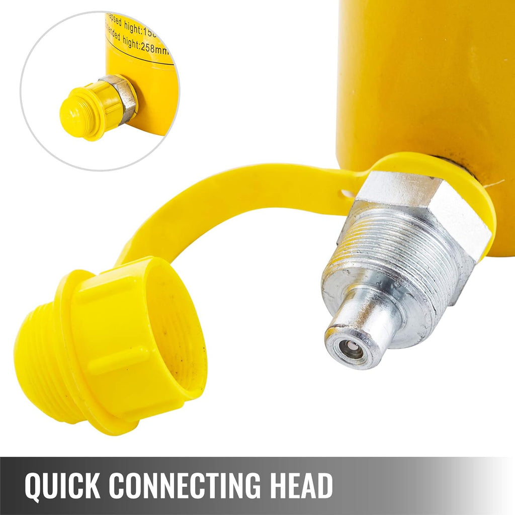 30T Hollow Single Acting Hydraulic Ram Cylinder P825