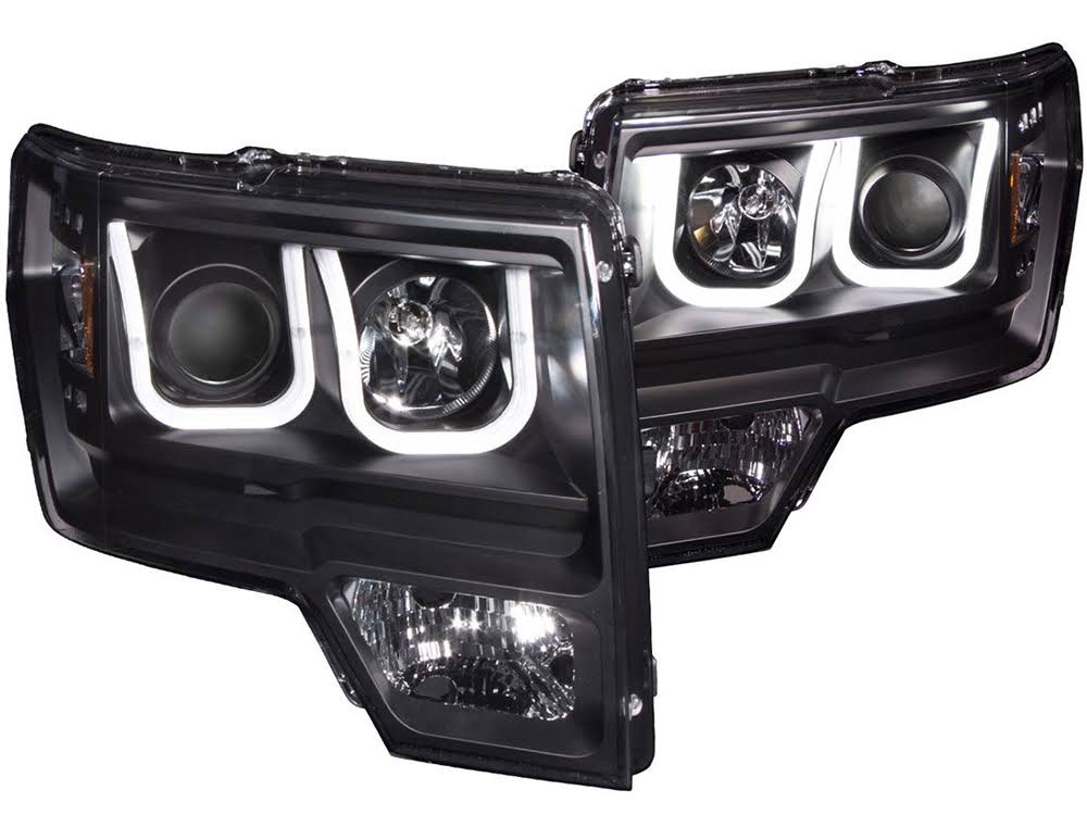 Black Halo Projector Headlights L3892