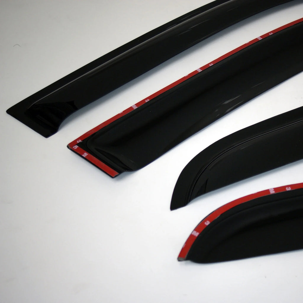 Smoke Tinted 4 Pcs Window Visor Deflector Set K50733