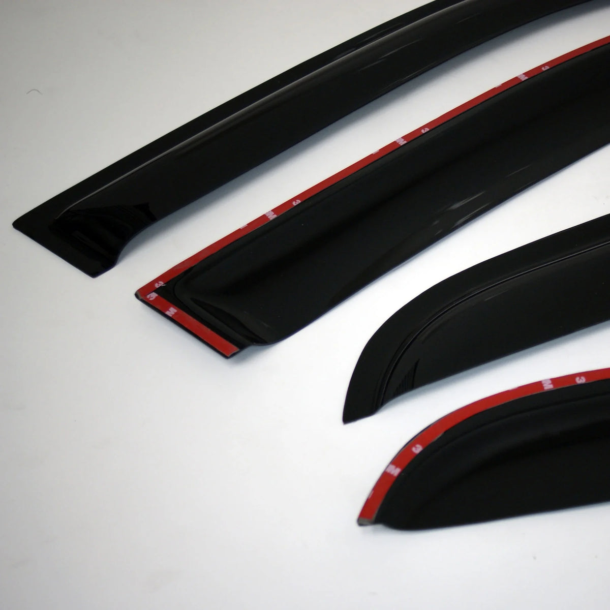 Smoke Tinted 4 Pcs Window Visor Deflector Set K50733