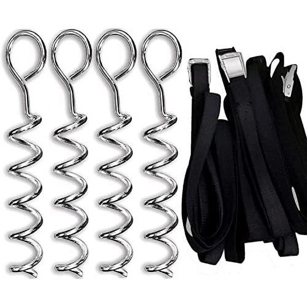 Galvanized Spiral Trampoline Anchor Kit O5792
