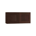 Stained Mangani Plywood Shaker Wall Kitchen Cabinet Soft Close Z3230