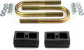 2 Rear Lift Kit For 2002-2008 Dodge Ram 1500 4X4 with Cast Steel Blocks and U-bolts K84590