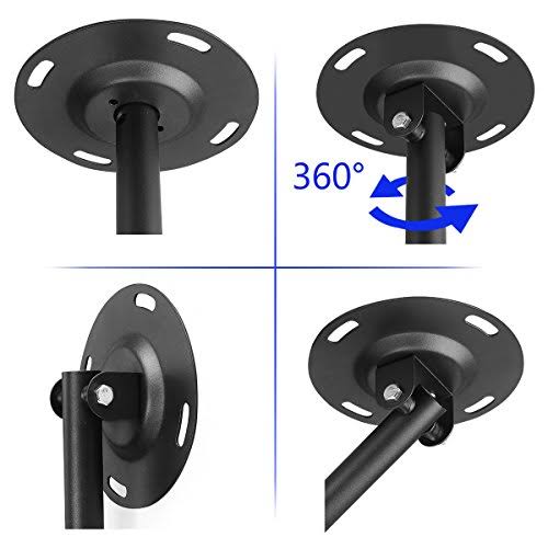 Ceiling TV Wall Mount for 26-50& LCD LED Plasma Flat Panel Display, Max VESA 400x400mm, Max Load 45kg I446