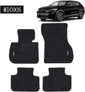 Black All Weather Heavy Duty Floor Mat Set F9235