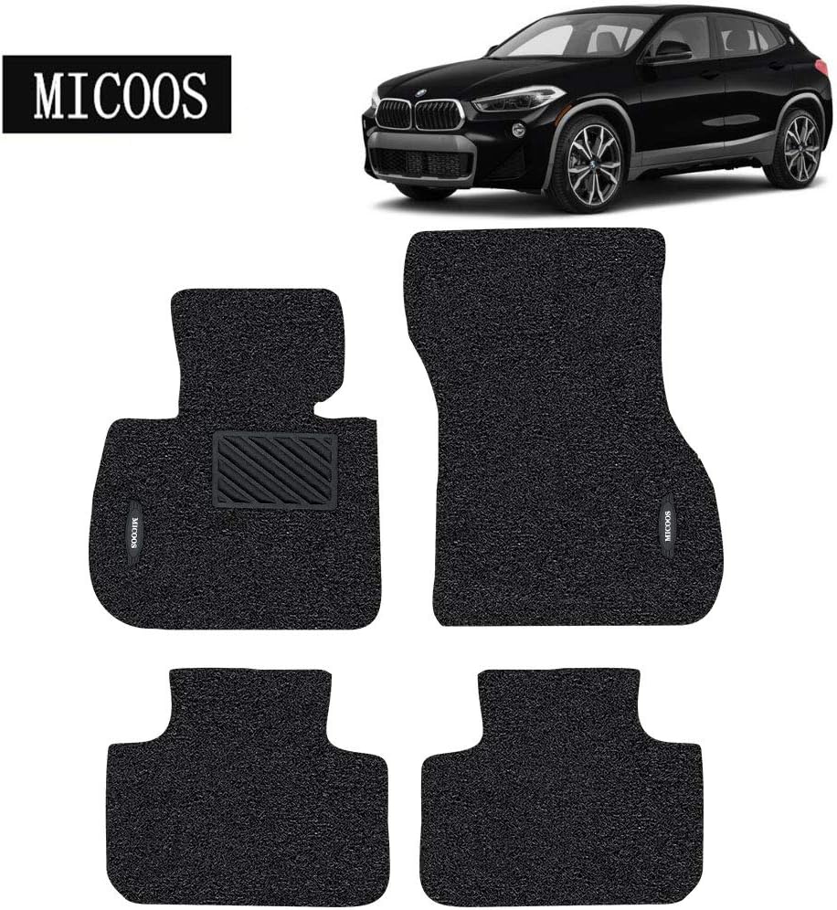 Black All Weather Heavy Duty Floor Mat Set F9235