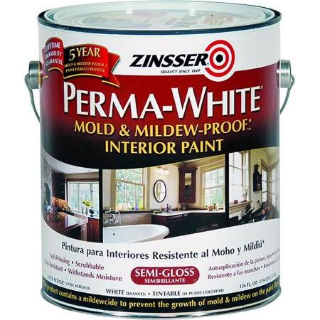 Semi Gloss Mold & Mildew-Proof Interior Paint Gallon (Case of 2) B882632
