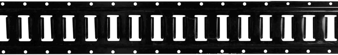 32 Pieces Black E Track Tie-Down Kit with 5 ft Rails J7601