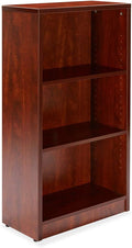 Mahogany 4 Shelf Wood Bookcase J931